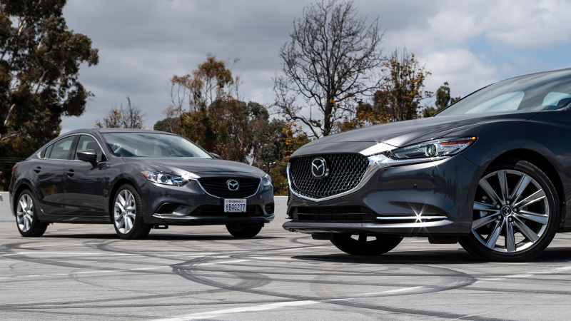 Illustration for article titled Here's A Close Comparison Between The 2018 Mazda 6 And The 2017 Mazda 6